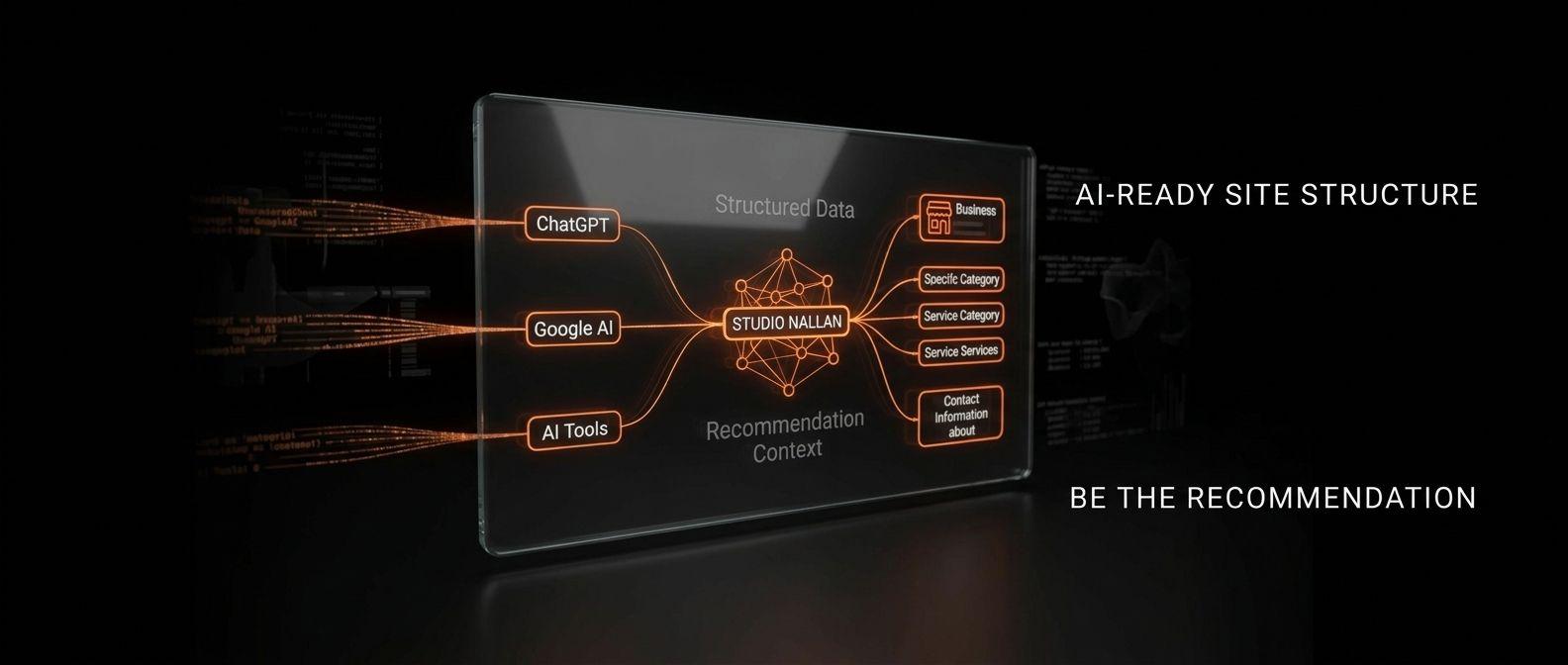 AI search optimization showpiece